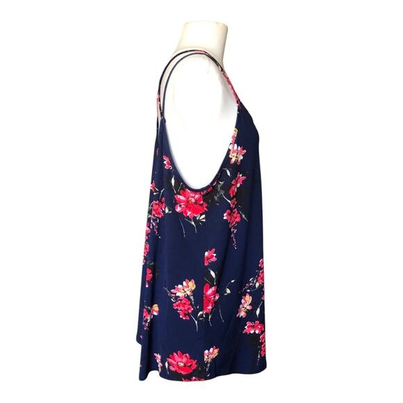 PaperMoon NWT Basima Back Detail Knit Top Beautiful Floral Tank Top Size 2X - Picture 7 of 13